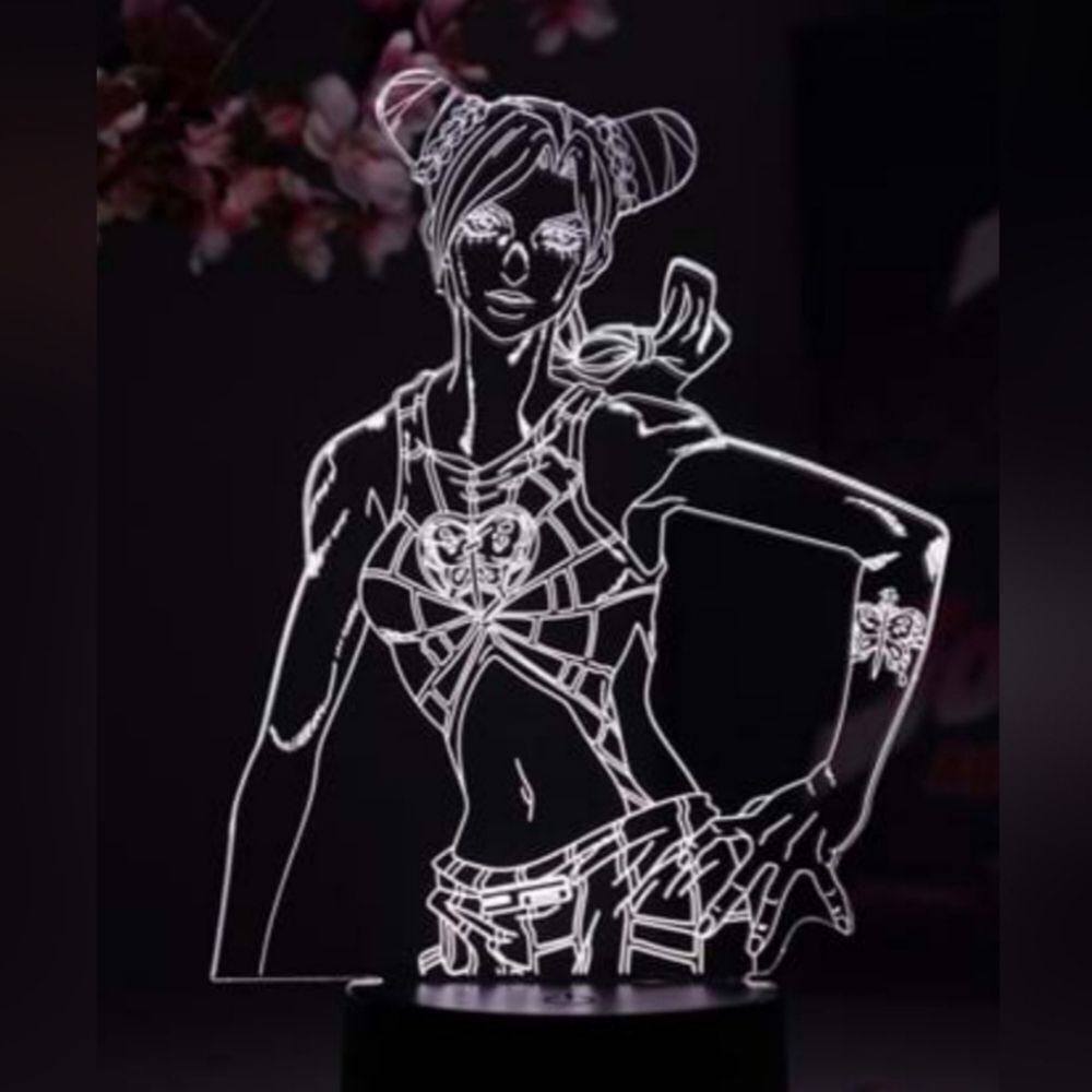 JoJo's Bizarre Adventure Jolyne Otaku Lamp